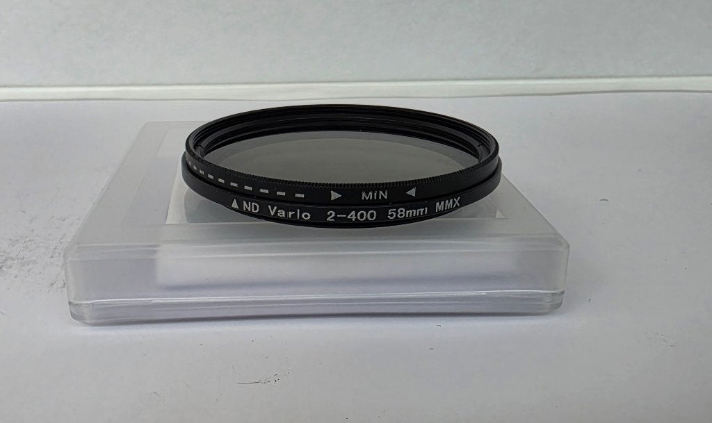 ZeMove – Dynamic ND2-400 Filter 58 mm, Overige merken, Zo goed als nieuw, 50 tot 60 mm, ND-filter