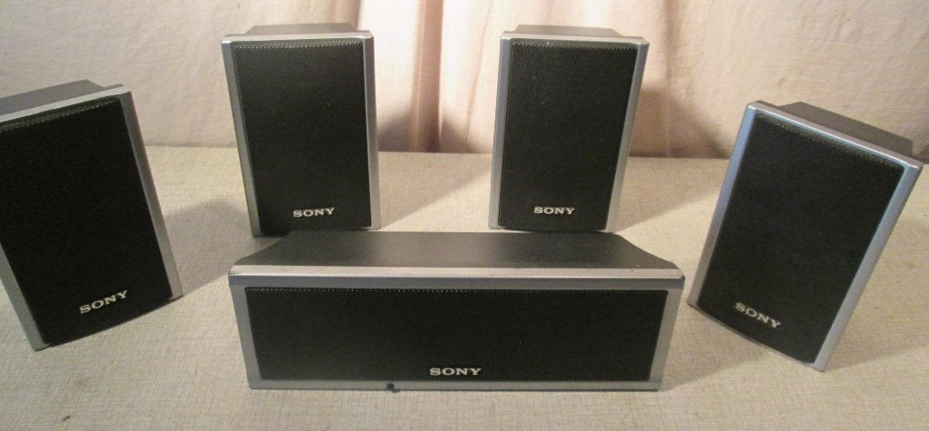 Prima 5-delig Speaker System - Sony, Ophalen of Verzenden, Zo goed als nieuw, Surroundset zonder subwoofer, Sony