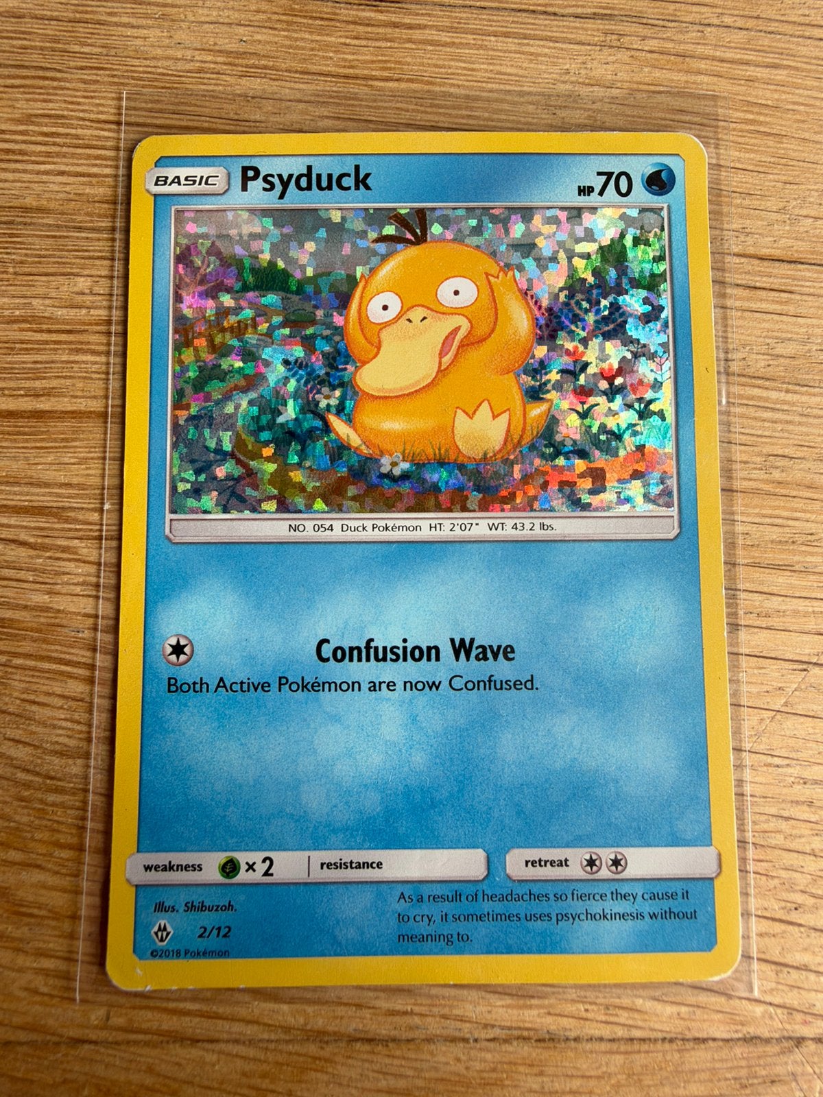 Psyduck 2/12 + 80 x Holo & Reverse Holo Pokémon kaarten, Ophalen of Verzenden, Zo goed als nieuw, Meerdere kaarten