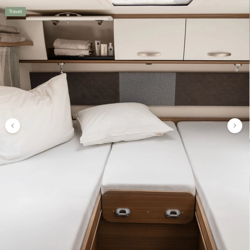 Walra Travel Molton hoeslaken set, Caravans en Kamperen, Camper-accessoires, Ophalen, Zo goed als nieuw