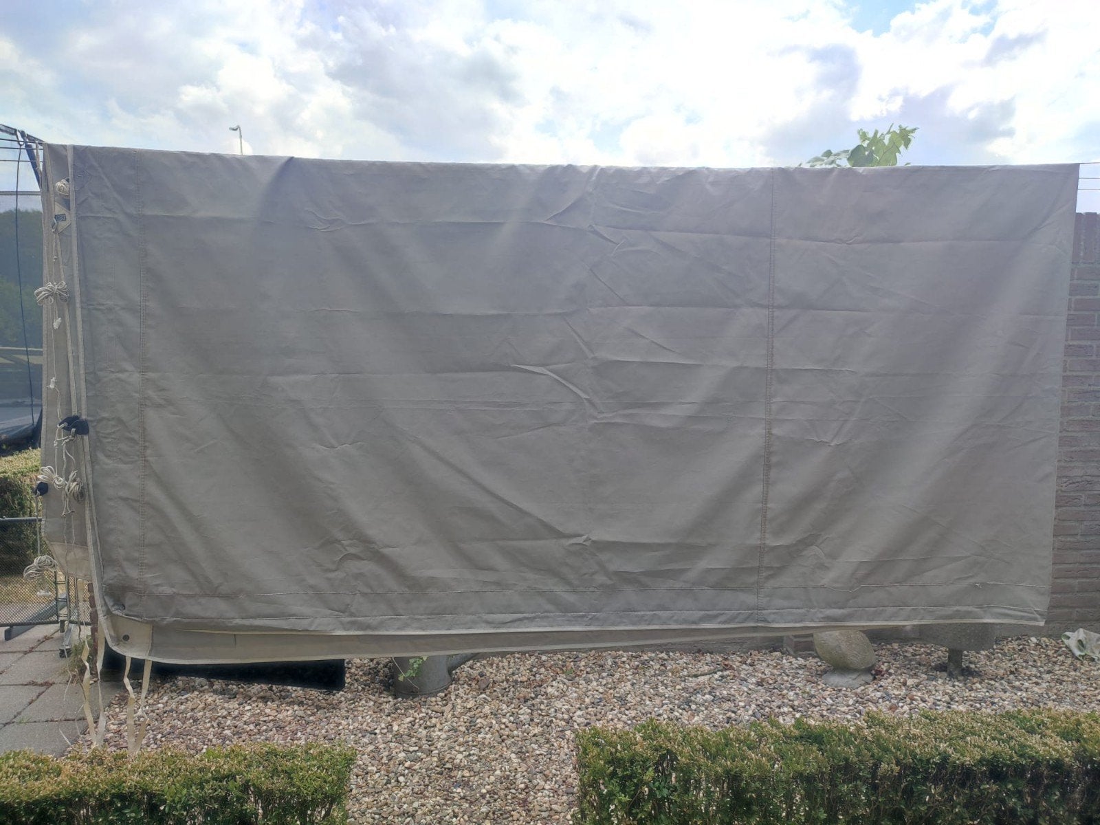 Isabella luifel 470x215 met zijwanden, Ophalen, Zo goed als nieuw
