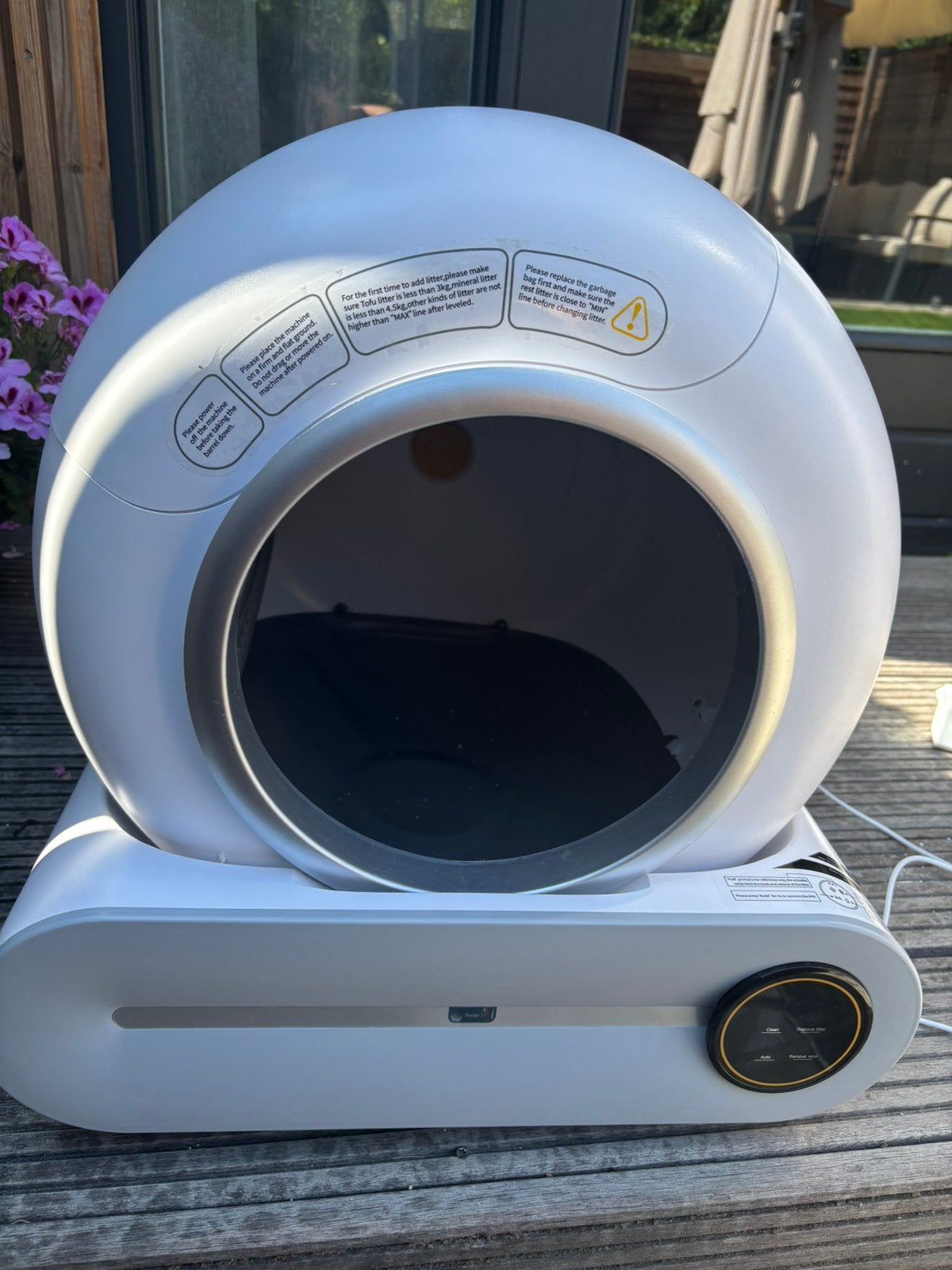 Automatische zelfreinigende kattenbak, Ophalen, Zelfreinigend, Gebruikt