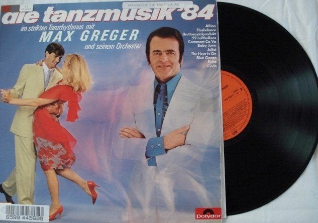 Max Greger - Die Tanzmusik '84, LP, Gebruikt, Ophalen of Verzenden, 12 inch