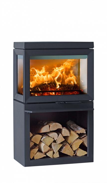 Jotul F520 houtkachel, Ophalen, Zo goed als nieuw, Vrijstaande haard, Houthaard