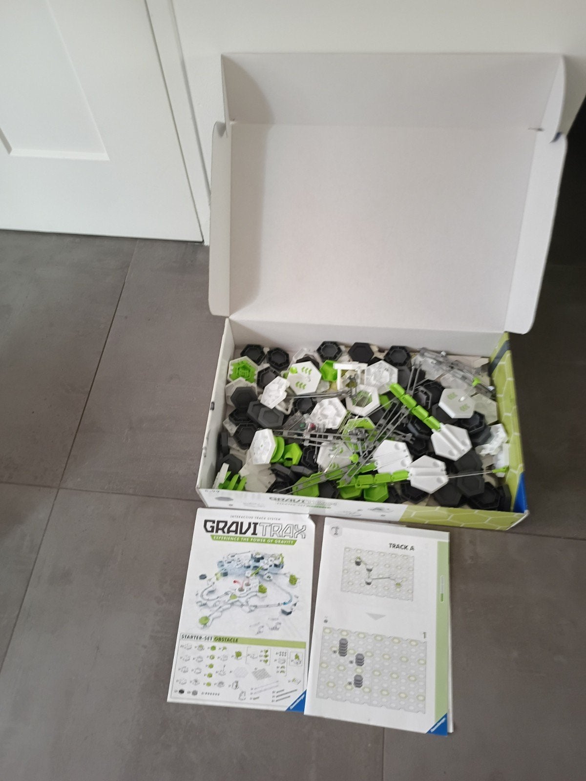 GraviTrax Starter Set Obstacle, Ophalen of Verzenden, Zo goed als nieuw, Bouwen
