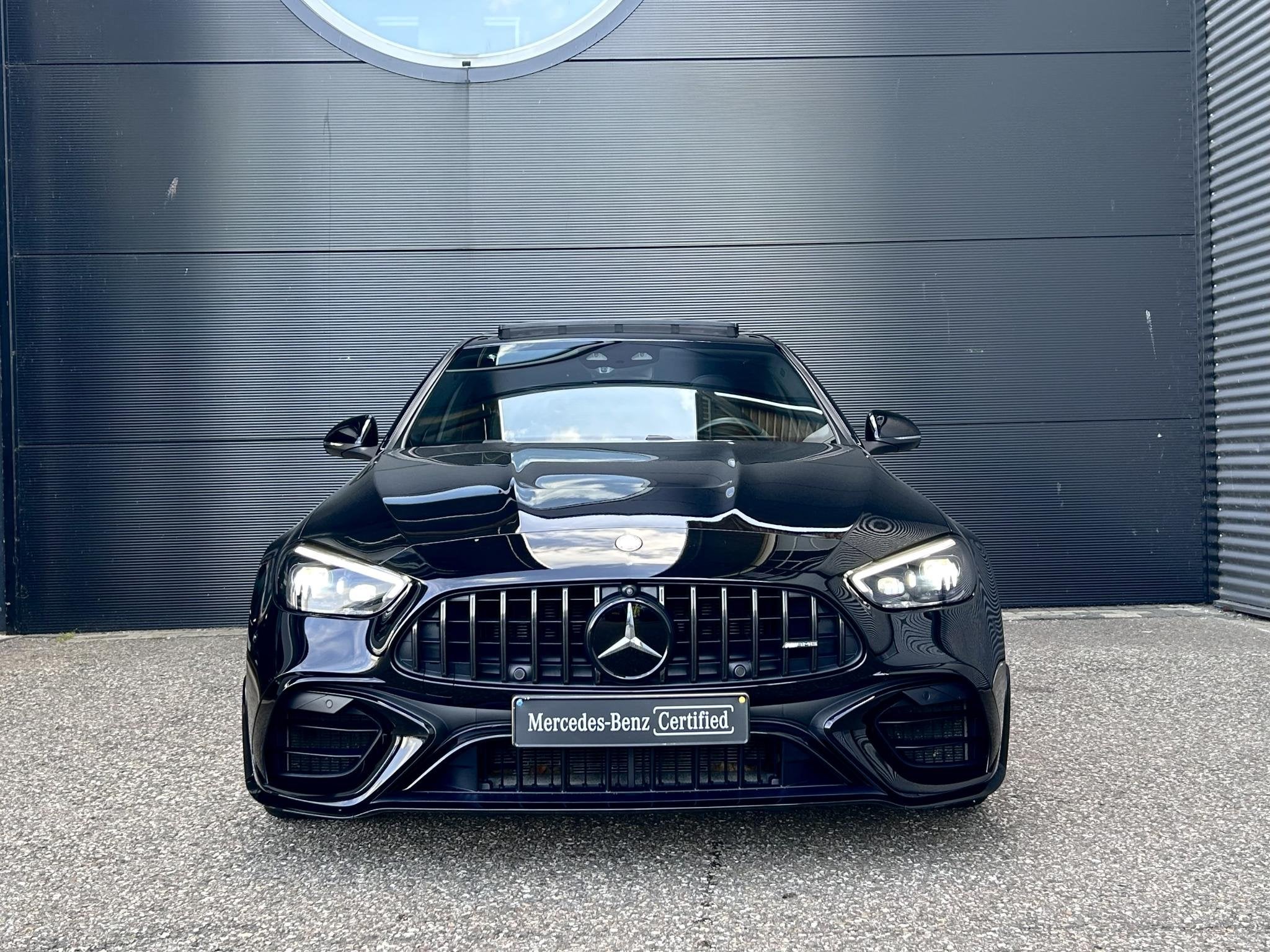 Mercedes-Benz C-klasse AMG 63 S E Performance | Nappa Leder, Auto's, Automaat, 4 cilinders, 2065 kg, Zwart