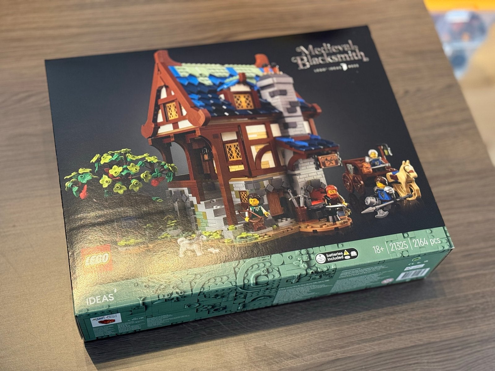 Lego Ideas 21325 Middeleeuwse Smid - Nieuw en Ongeopend, Lego, Nieuw, Ophalen of Verzenden, Ideas