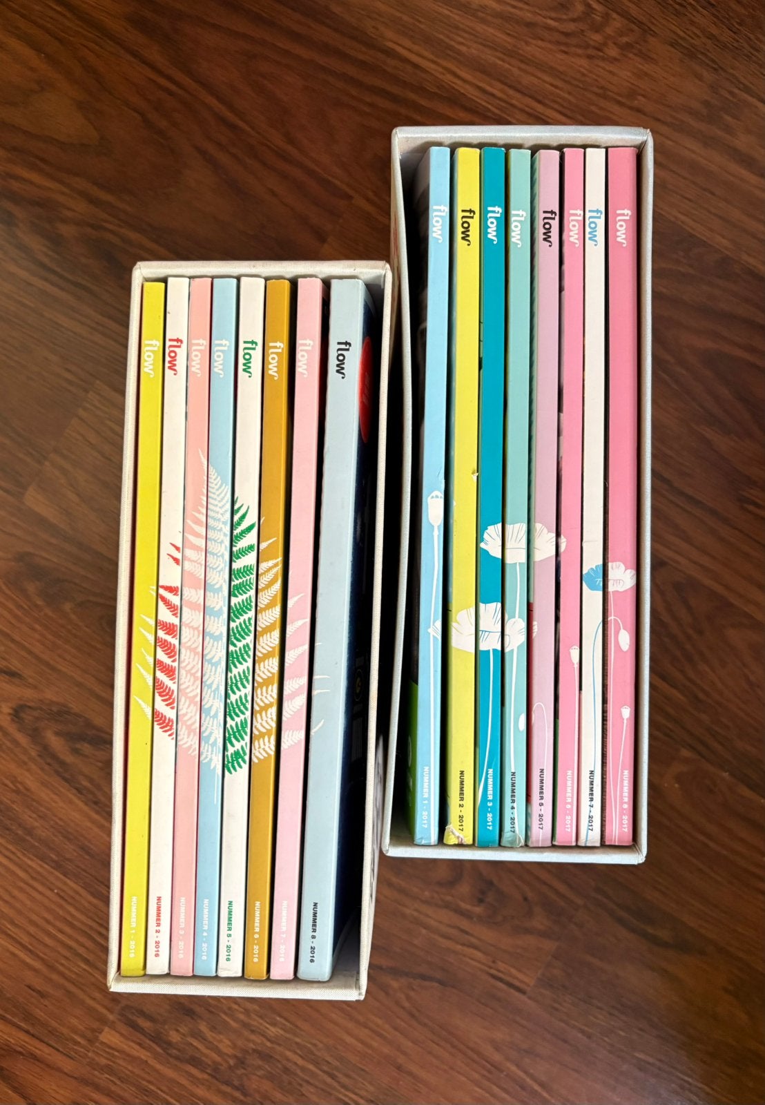 Flow Magazine Jaargangen 2016 & 2017 in verzamelband, Ophalen of Verzenden, Zo goed als nieuw, Damesbladen