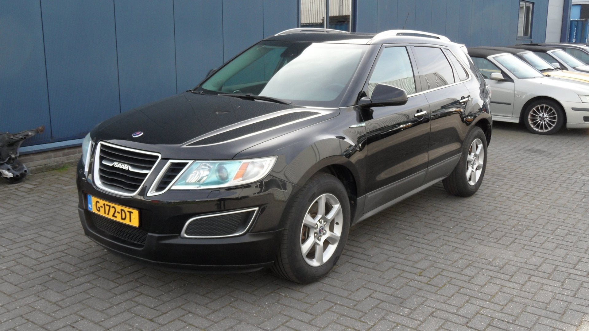 Saab 9-4X lees aaanvullende informatie, Auto's, Automaat, Overige carrosserieën, Zwart, Bedrijf