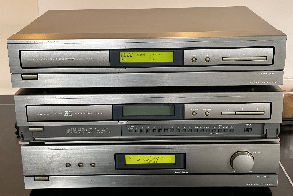 Prachtige Denon Presta 210 Hifi-set (Receiver/CD/Cassette), Ophalen, Cassettedeck, Denon, Losse componenten