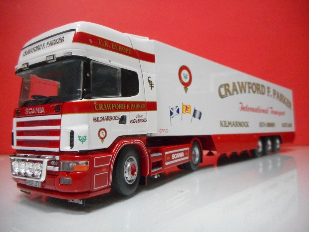 TEKNO SCANIA CRAWFORD PARKER SCHOTLAND, 64377, Hobby en Vrije tijd, Ophalen of Verzenden, Nieuw, Bus of Vrachtwagen, Tekno