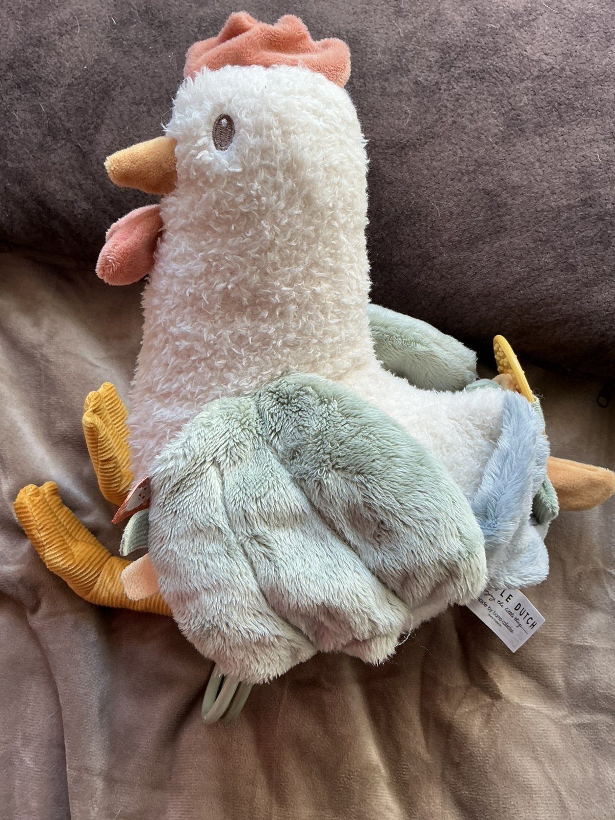 Little Dutch activiteiten knuffel kip, Ophalen of Verzenden, Zo goed als nieuw, Overige typen
