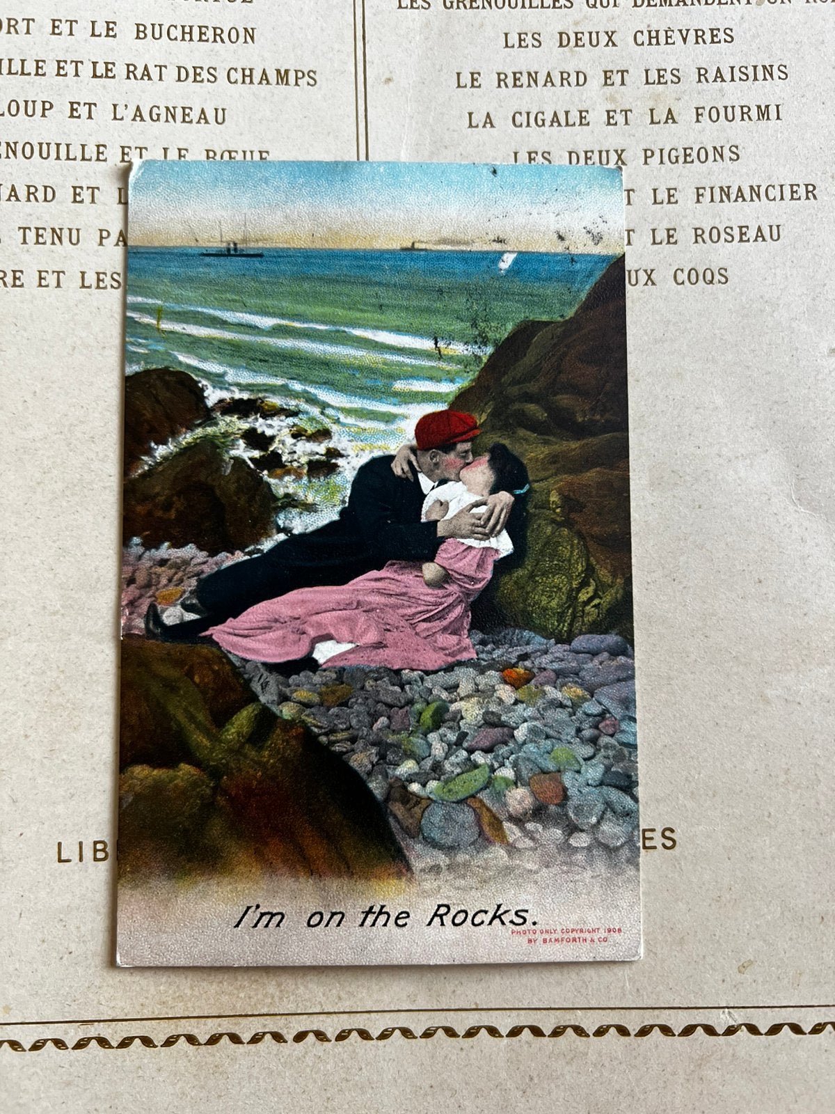 1908 Romantiek - I’m on the Rocks (SL), Ophalen of Verzenden, Voor 1920, Gelopen, Overige thema's