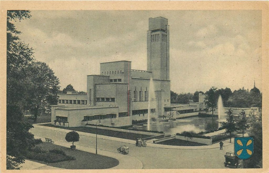 702-012-015 Hilversum Raadhuis, Verzenden, Voor 1920, Noord-Holland