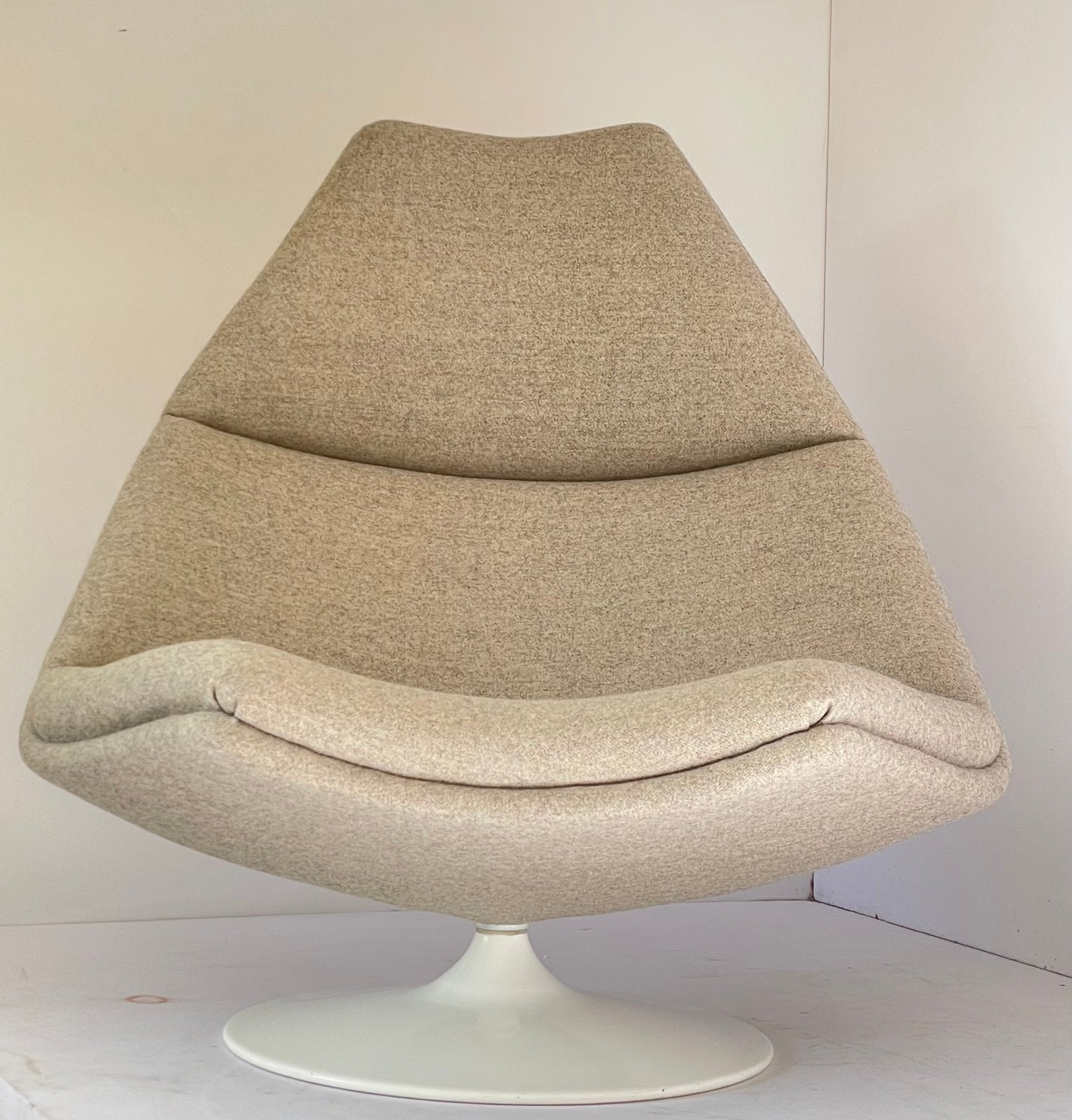 Artifort f510 Geoffrey Harcourt, draaibaar faiteuil, Huis en Inrichting, Fauteuils, Ophalen, 75 tot 100 cm, Zo goed als nieuw