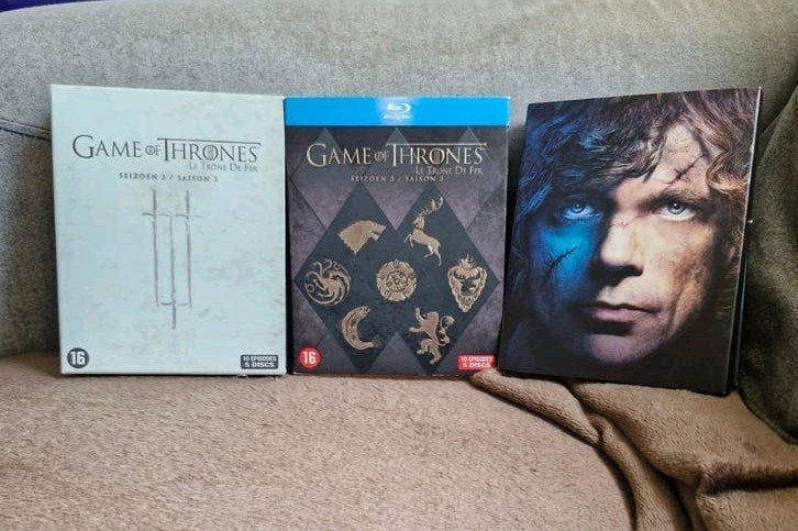 Game of Thrones Seizoen 3 Blu-ray - Krasloos, Vanaf 16 jaar, Verzenden, Nederlands, Zo goed als nieuw