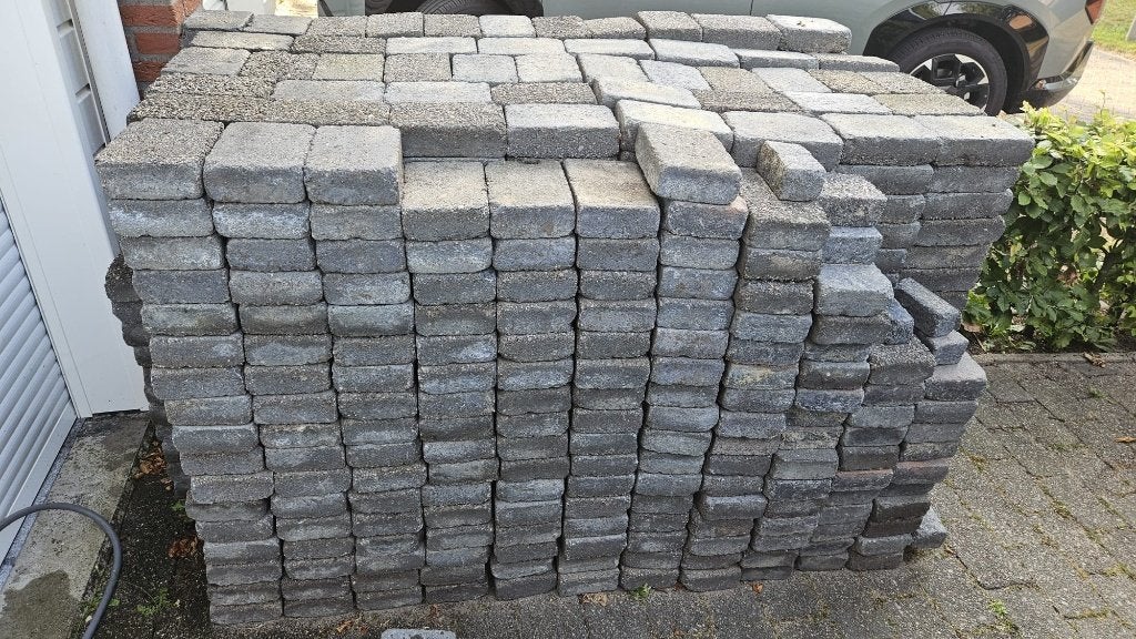 GRATIS - Straatstenen, 29m2, Tuin en Terras, Ophalen, Gebruikt, Klinkers, 10 m² of meer