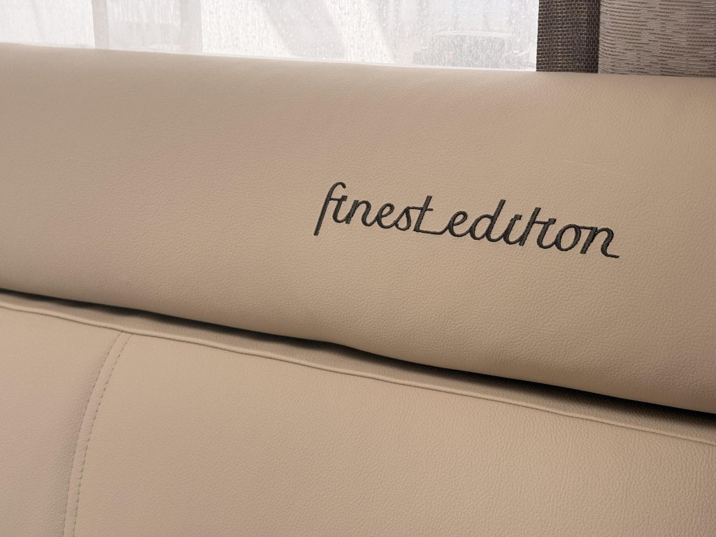 Tabbert Puccini 550 E (2027) Finest edition (zondag open), Caravans en Kamperen, Rondzit, Tabbert, Bedrijf, 5 tot 6 meter