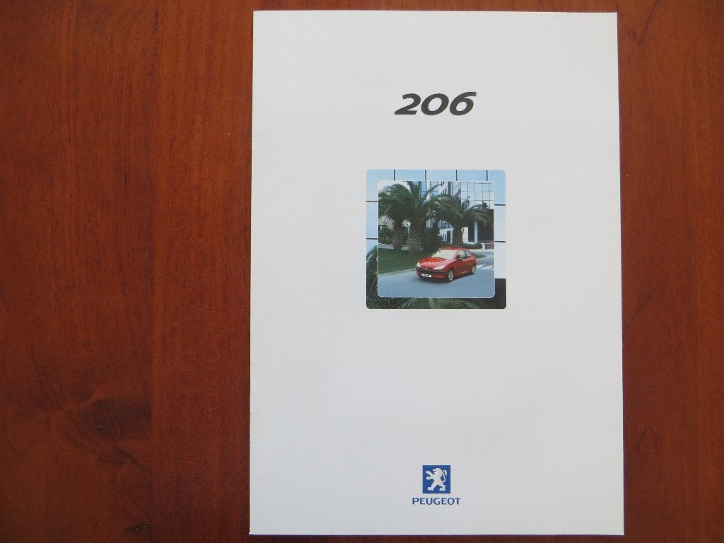 Peugeot 206 (mei 2001) XN t/m GTI, Ophalen of Verzenden, Nieuw, Peugeot