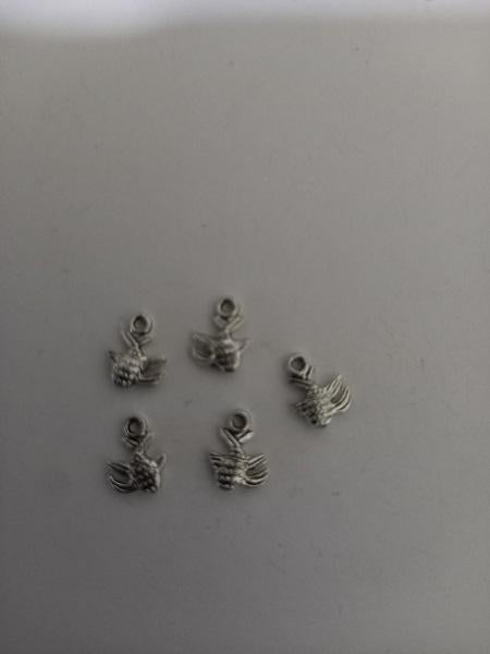 5x Bedeltjes visje, Verzenden, Nieuw, Bedel