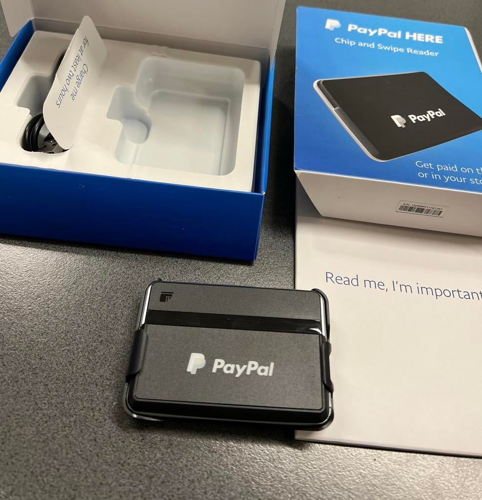 PayPal Pinautomaat Here Chip And Card Swipe Reader NIEUW, Nieuw, Ophalen of Verzenden, H, H
