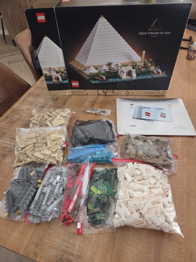 21058 Grote Piramide van Gizeh LEGO Architecture, Kinderen en Baby's, Speelgoed | Duplo en Lego, Lego, Architecture, Ophalen of Verzenden