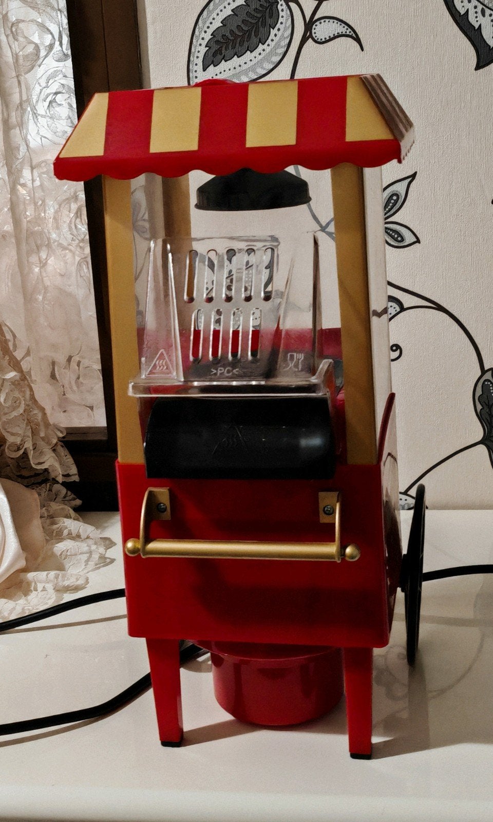 popcorn machine leuk voor kinderfeestjes, Ophalen, Zo goed als nieuw, Kunststof, Speelkeuken-accessoire