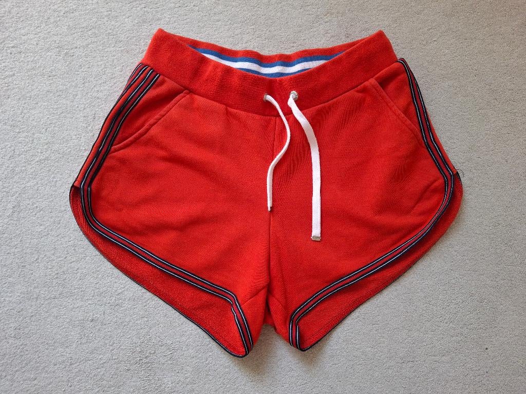 rode korte broek Bien Blue The Sting maat S, Kort, Ophalen of Verzenden, Zo goed als nieuw, Maat 36 (S)