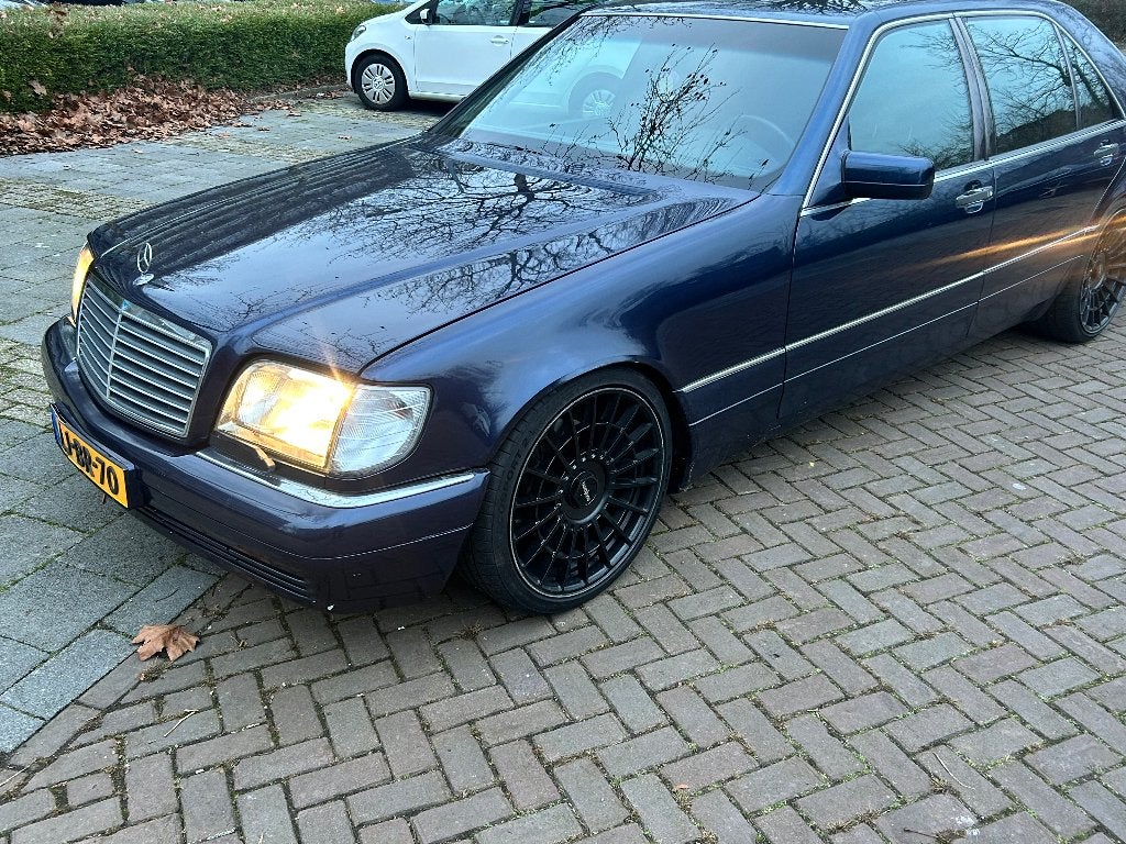 Mercedes w140, 21 km/l, Wit, Origineel Nederlands, 1468 kg