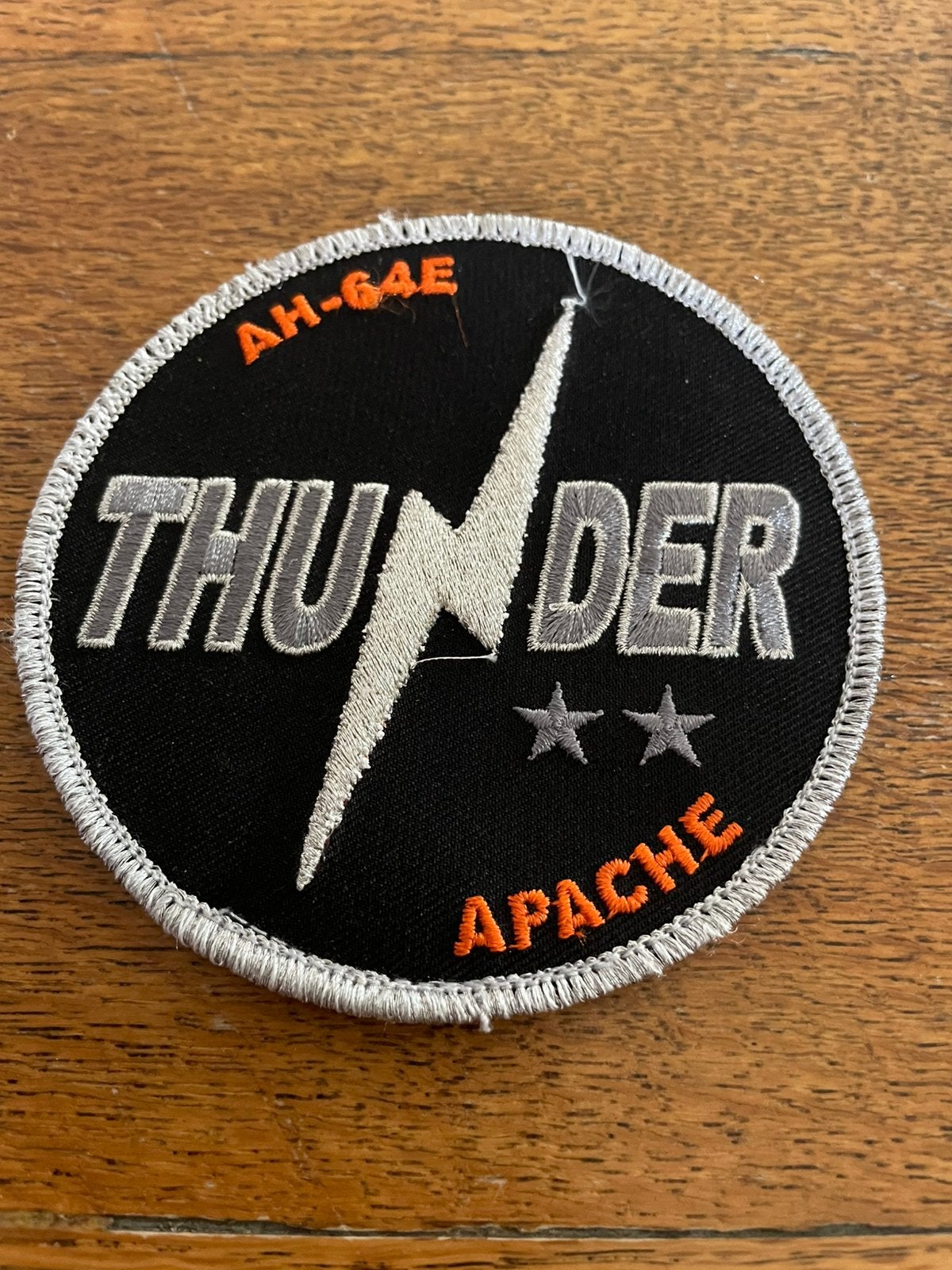 Patch AH - 64 E Apache, Verzenden, Zo goed als nieuw, Patch, Badge of Embleem