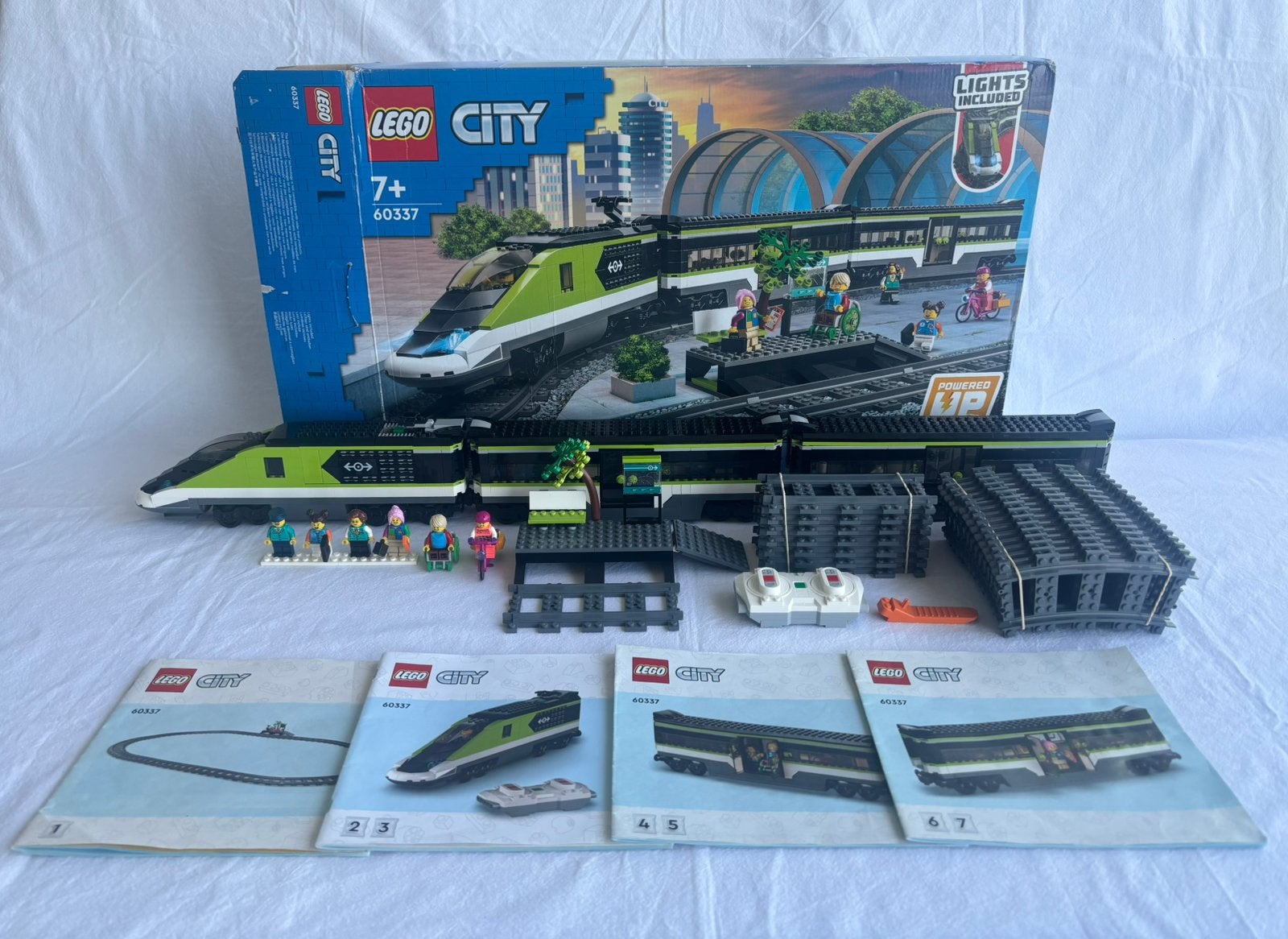Lego City 60337 Express Passenger Train / trein met doos TS5, Lego, Lego, City, Lego