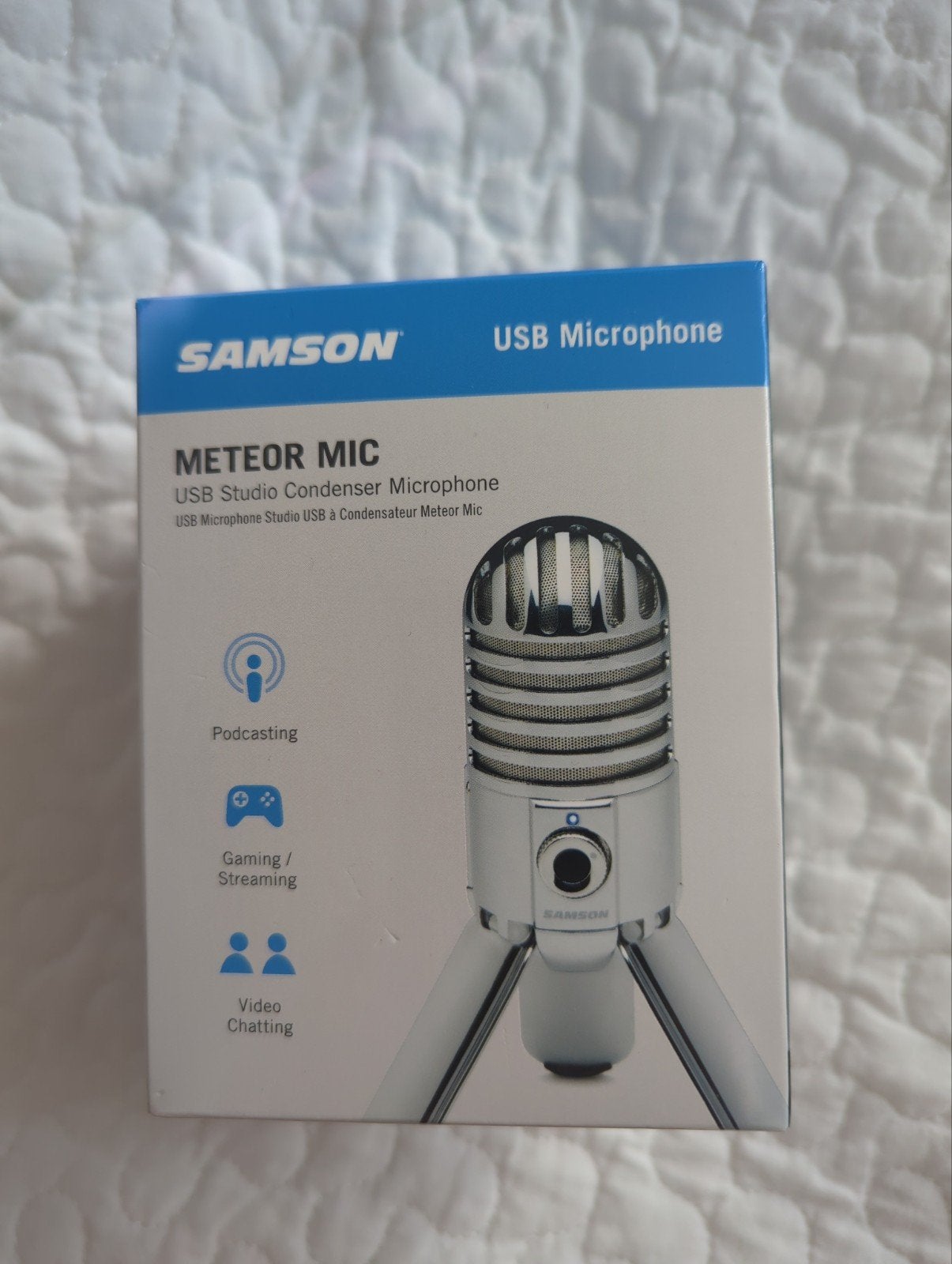 Samson Meteor Mic USB Studio Condensator Microfoon - Nieuw, Muziek en Instrumenten, Microfoons, Ophalen of Verzenden, Nieuw, Studiomicrofoon