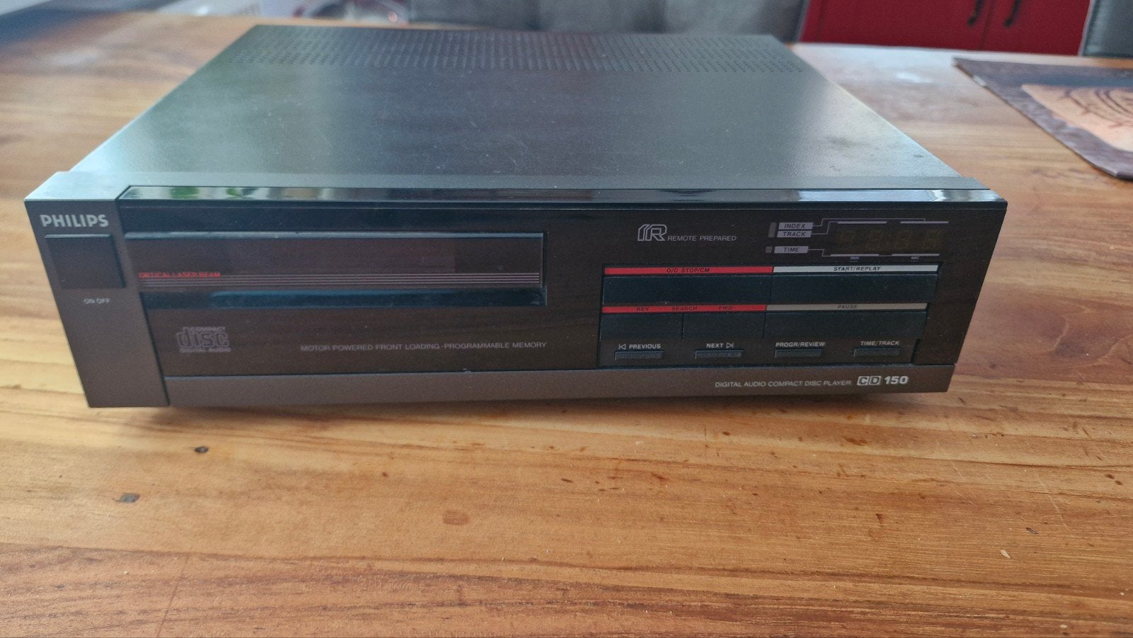 Philips CD 150 CD-speler - Vintage Audio, Audio, Tv en Foto, Ophalen of Verzenden, Gebruikt, Philips