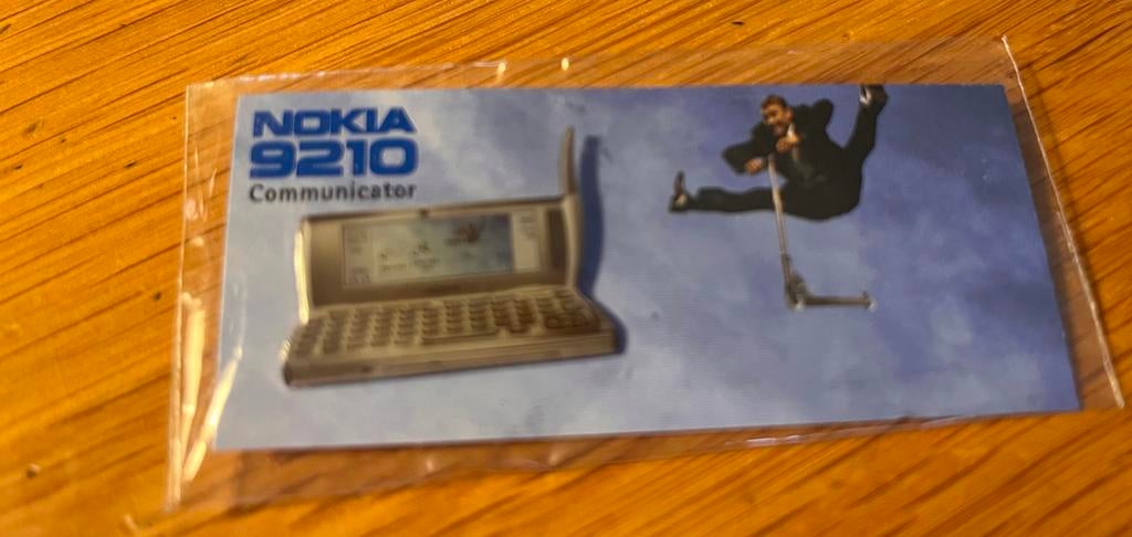 Nokia 9210 Communicator - Pin Nieuw in Verpakking! Zeldzaam, Ophalen, Nieuw, Merk, Speldje of Pin