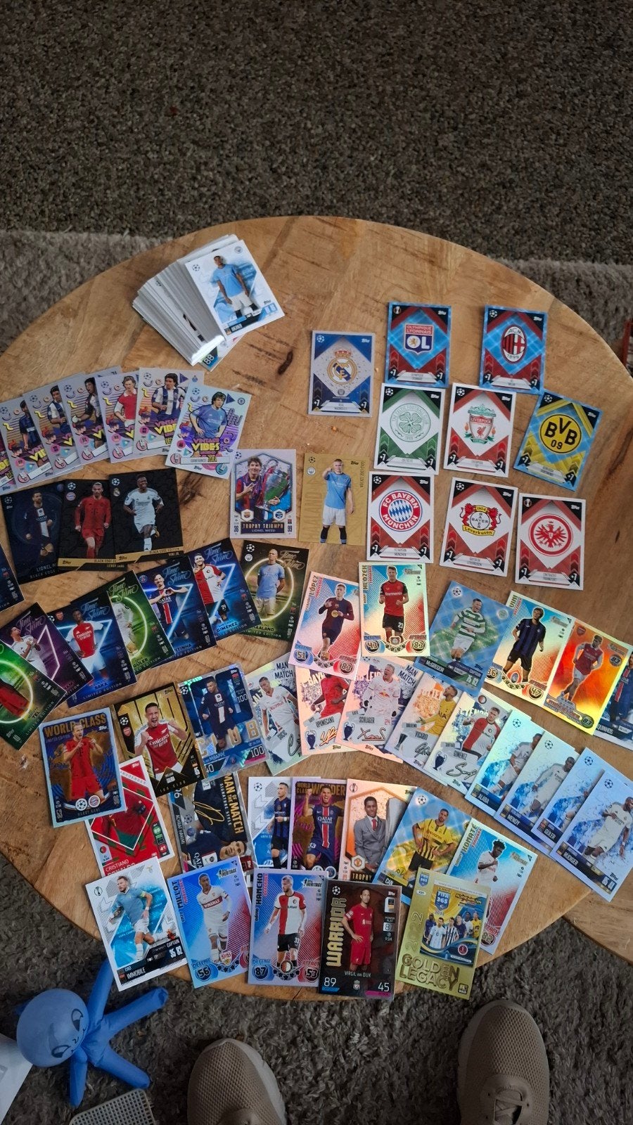 Groot lot Topps Match Attax Champions League kaarten, Ophalen of Verzenden, Zo goed als nieuw