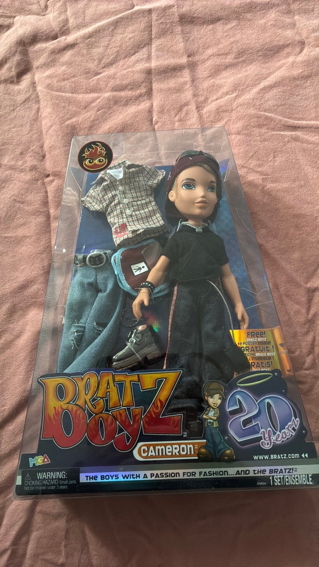 Bratz Boyz Cameron 20 Years - Nieuw in doos, Ophalen, Nieuw, Overige typen