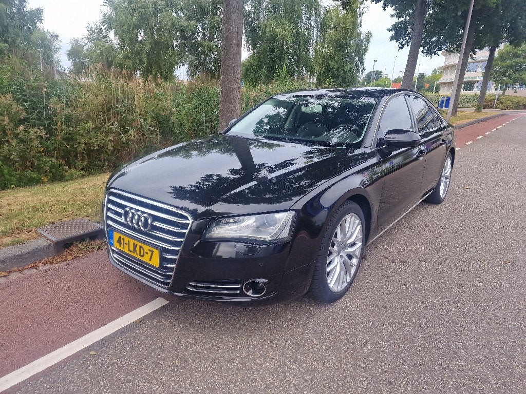 Audi A8 4.2 FSI 273KW Quattro Tiptronic 2010 Zwart, Automaat, Euro 5, 371 pk, Zwart