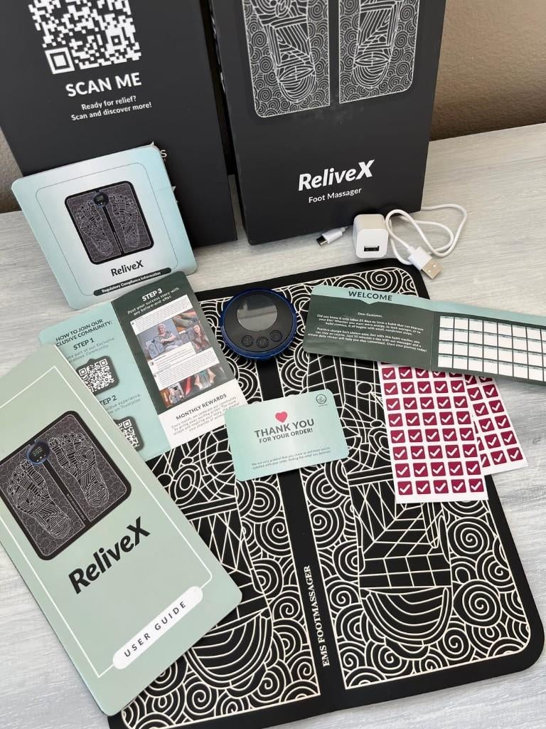 ReliveX Foot Massager in Nieuwstaat, Ophalen of Verzenden, Zo goed als nieuw, Overige typen
