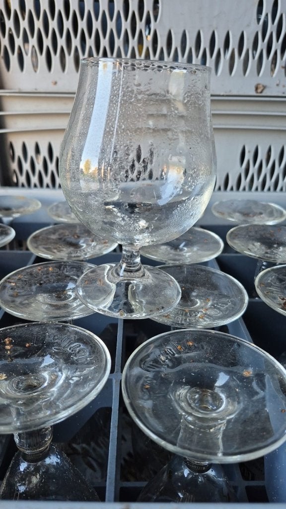 Verschillende  soorten bierglazen, Ophalen of Verzenden, Gebruikt, Bierglas