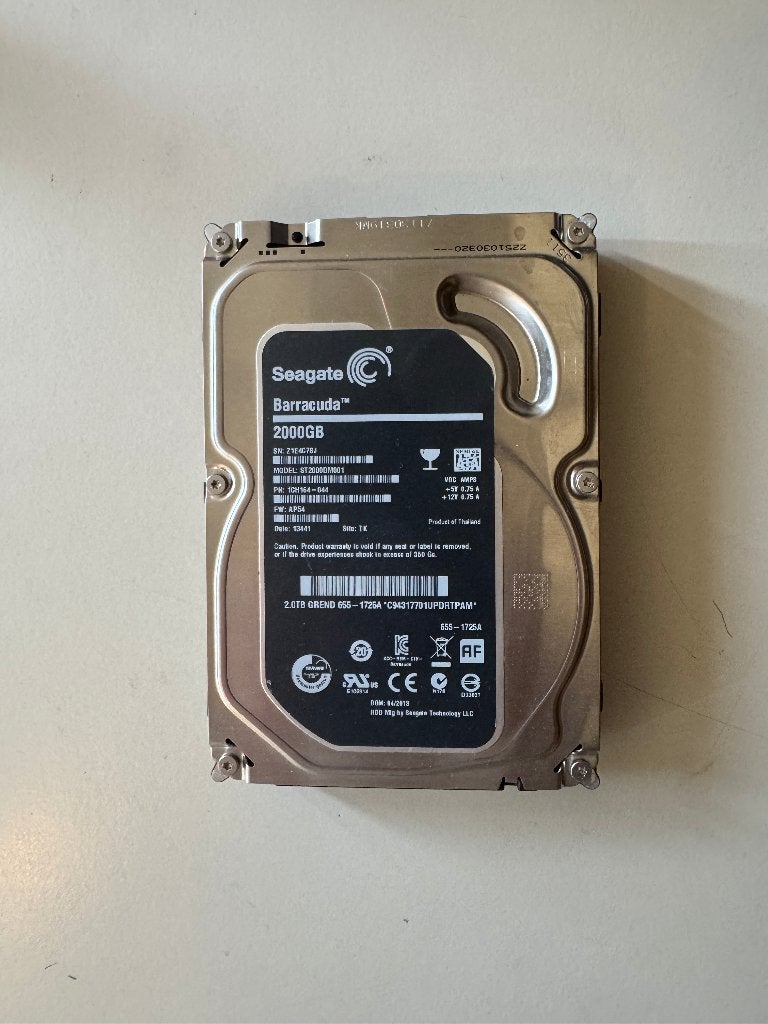 Seagate Barracuda 2tb (nieuw), Seagate, Nieuw, Ophalen of Verzenden, Seagate