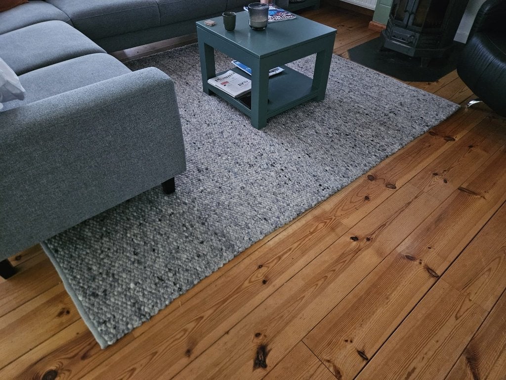 Vloerkleed, zuiver wol, 200 x 240 cm, Ophalen, Gebruikt, 200 cm of meer, 200 cm of meer