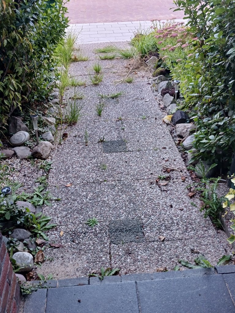 Grindtegels GRATIS, Ophalen, Gebruikt, Beton, Terrastegels