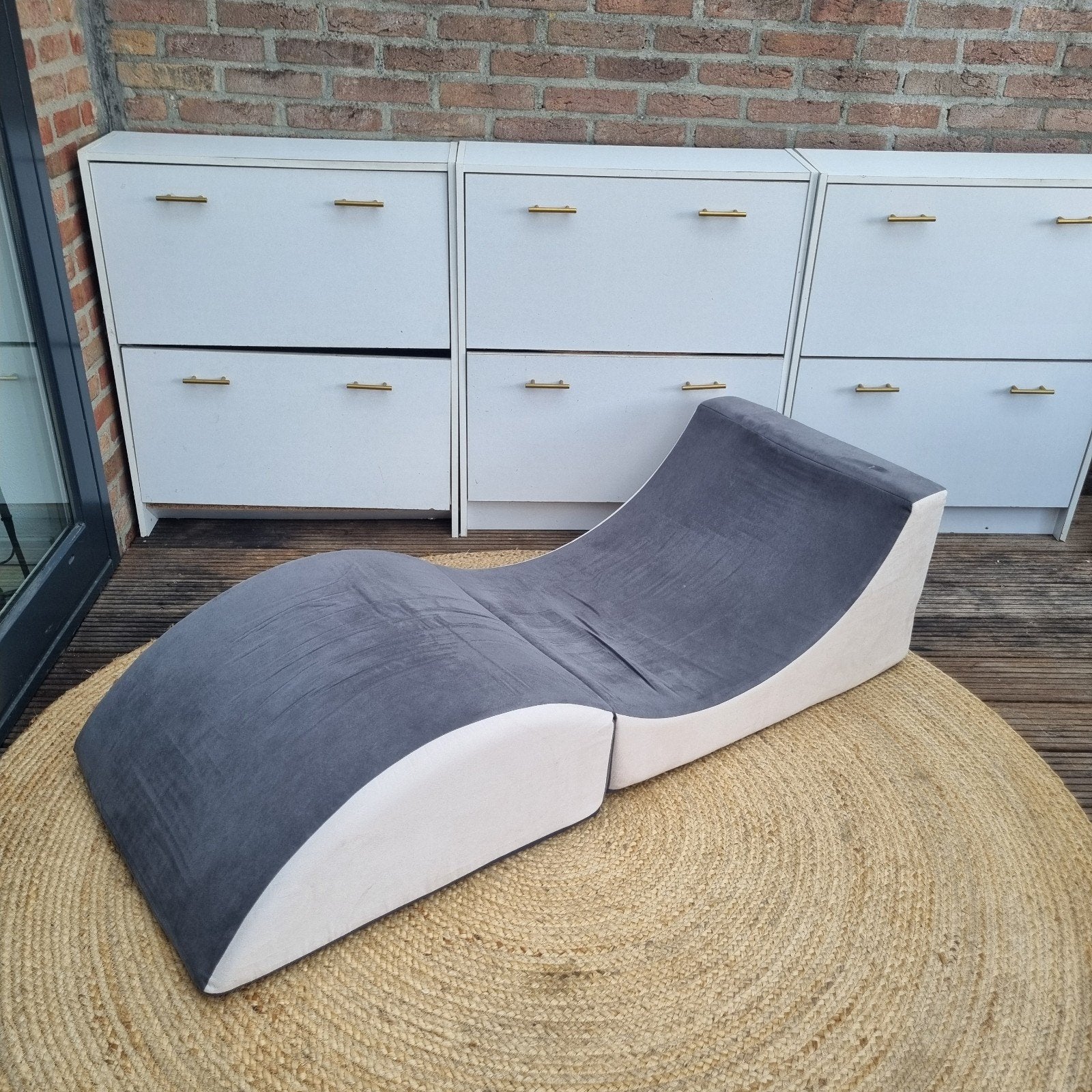 Comfortabele chaise longue / Speelbank, Kinderen en Baby's, Ophalen of Verzenden, Zo goed als nieuw