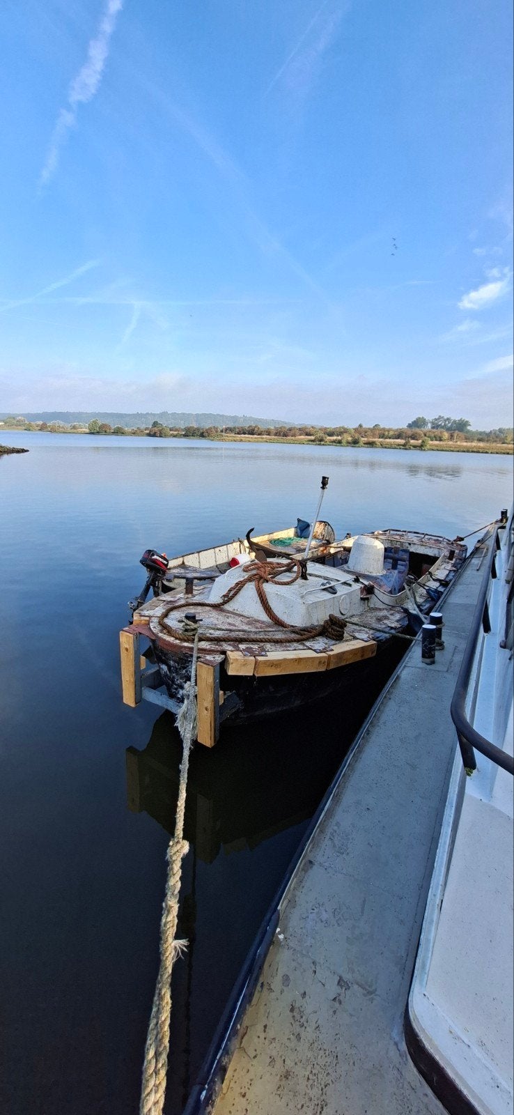 duwboot v8, Ophalen, Gebruikt