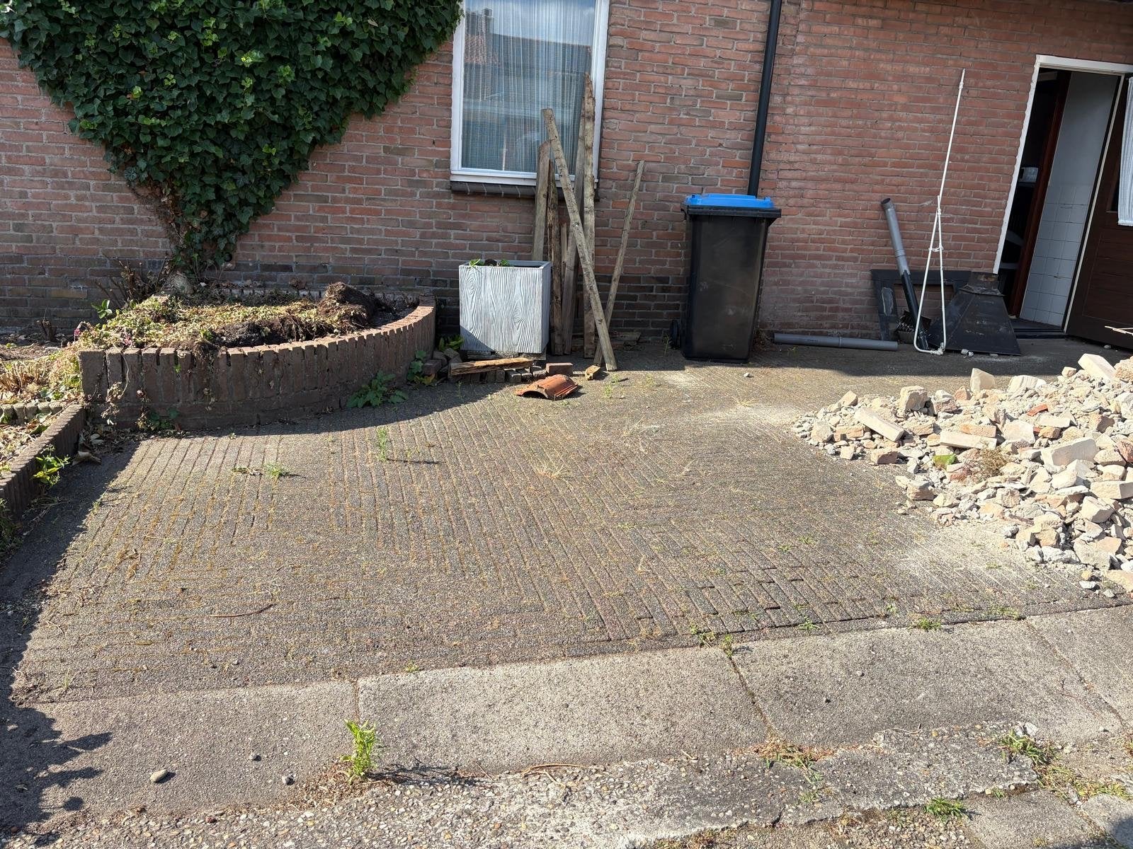 Gratis terrastegels en klinkers, Ophalen, Overige materialen, Gebruikt, Minder dan 20 cm