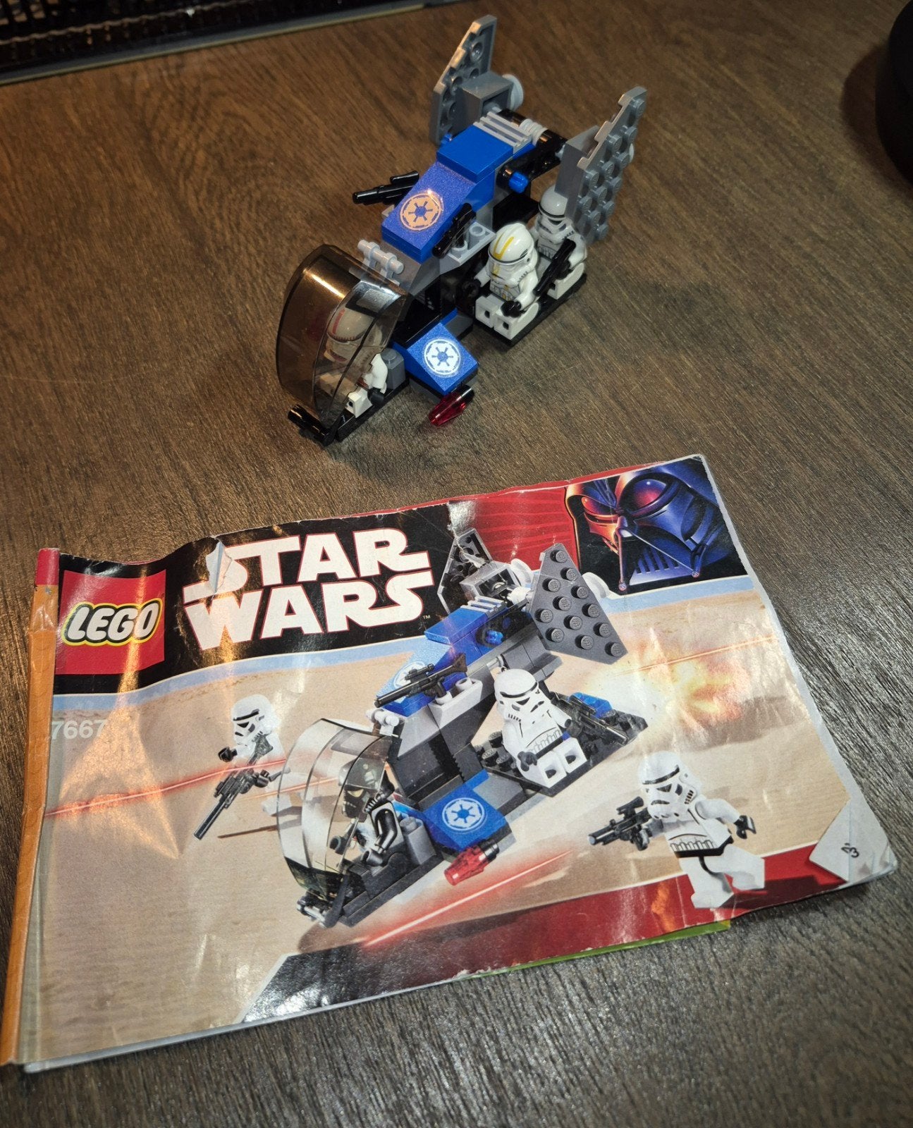 Lego Star Wars Set 7667 Imperial Dropship met Stormtroopers, Ophalen, Star Wars, Lego, Zo goed als nieuw