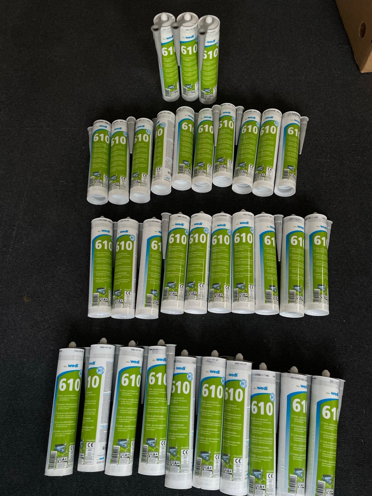 Wedi 610 Lijm- en Dichtkit - 310 ml - Nieuw 2 stuks, Minder dan 4 cm, Overige materialen, Nieuw, Ophalen of Verzenden