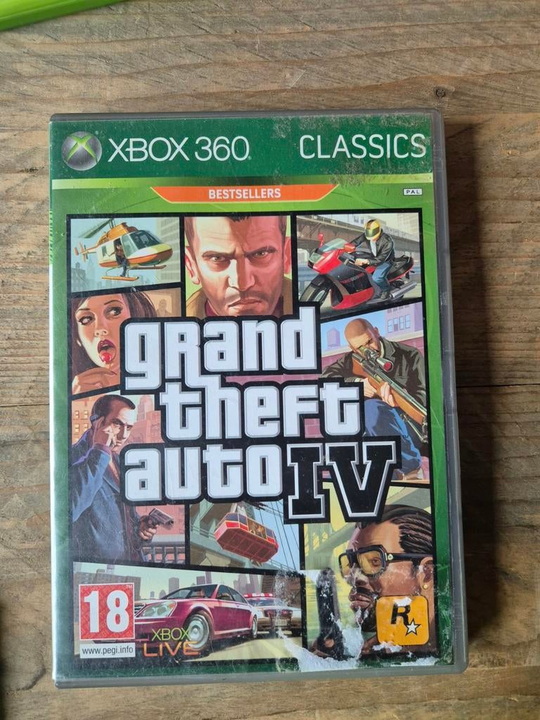 GTA 4 - Xbox 360, Avontuur en Actie, Vanaf 18 jaar, 1 speler, Ophalen of Verzenden