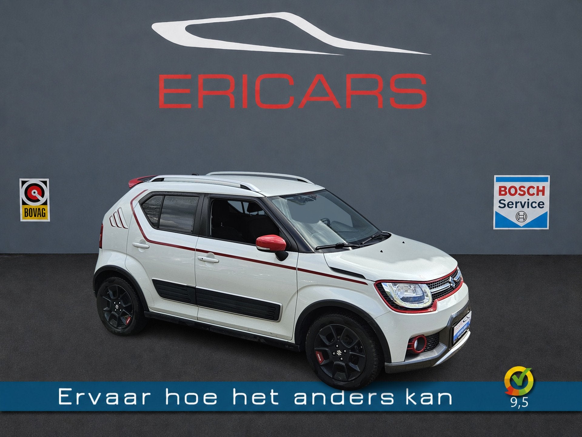 Suzuki Ignis 1.2 Smart Hybrid NAVI TEL ECC LM CC KEYLESS, Stof, Gebruikt, 4 cilinders, Origineel Nederlands