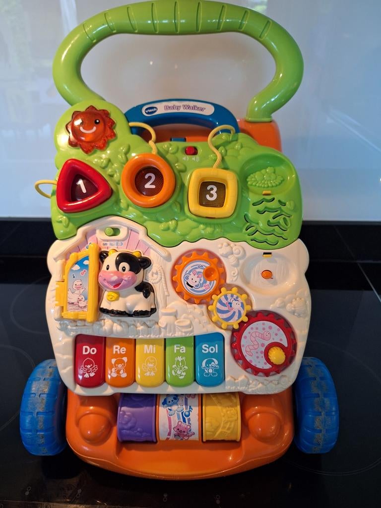 VTech Baby Walker - Interactieve Loopwagen met Geluid, Ophalen of Verzenden, Gebruikt, Overige typen, Met licht